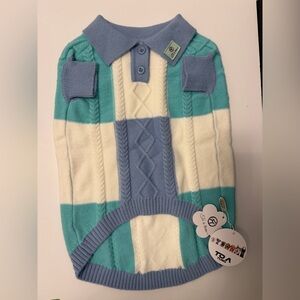 Knitted Dog Sweater - Polo Style (2XL)